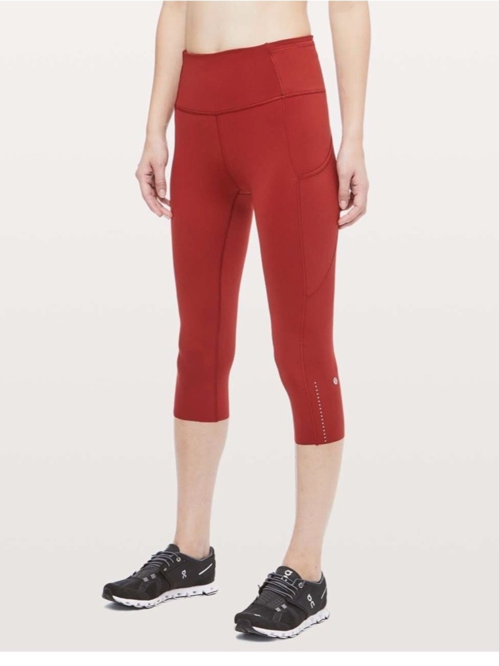 93. Lululemon Fast and Free Crop Nulex Size 6